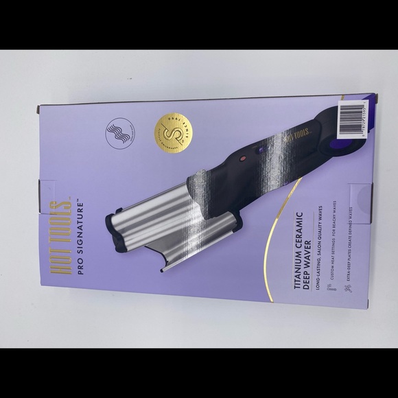 NIB Hot Tools Professional Pro Signature Titanium Ceramic Deep Waver - Picture 4 of 6